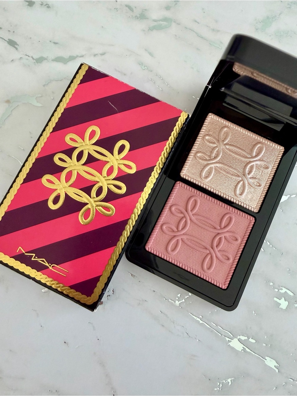 BNIB MAC Cosmetics Limited Edition Nutcracker Sweet Peach Face Palette RARE!!!